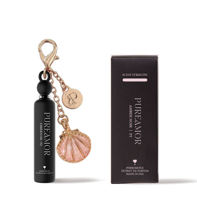 Amber Noir Pheromone Perfume Oil Keychain - 2ml by Delaney Rose Boutique