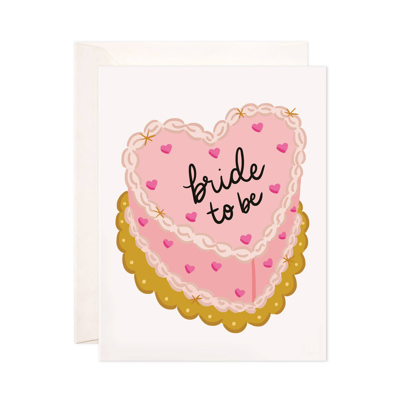 Bride Cake Greeting Card