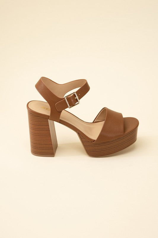 OPTIONS-S Ankle Strap Heels