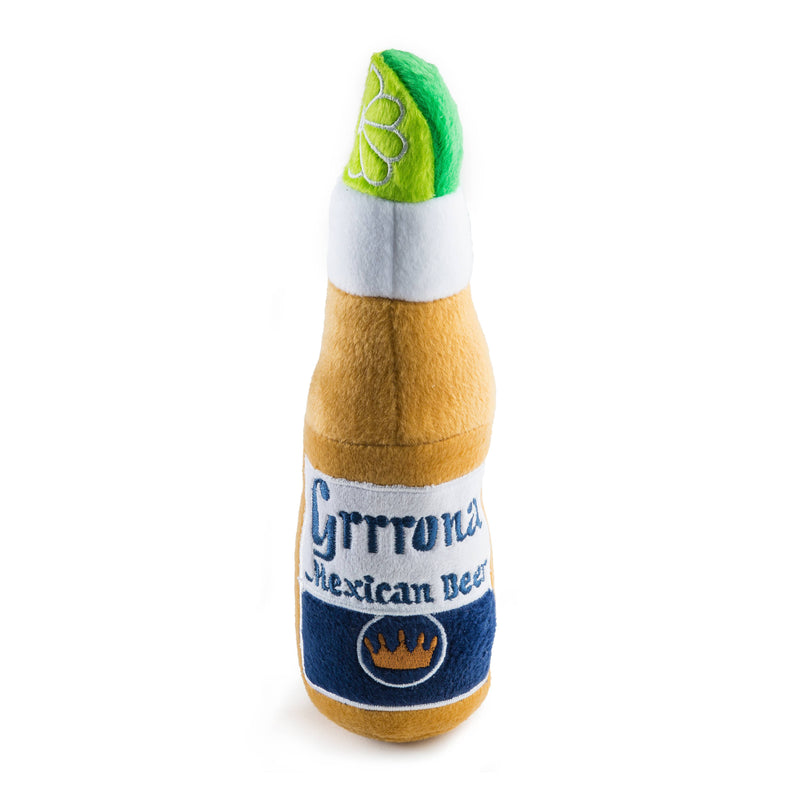 Grrrona Beer Bottle Toy Squeaker Dog Toy