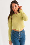 Lime Long Sleeve Top