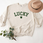 Lucky Varsity Clover Graphic Sweatshirt