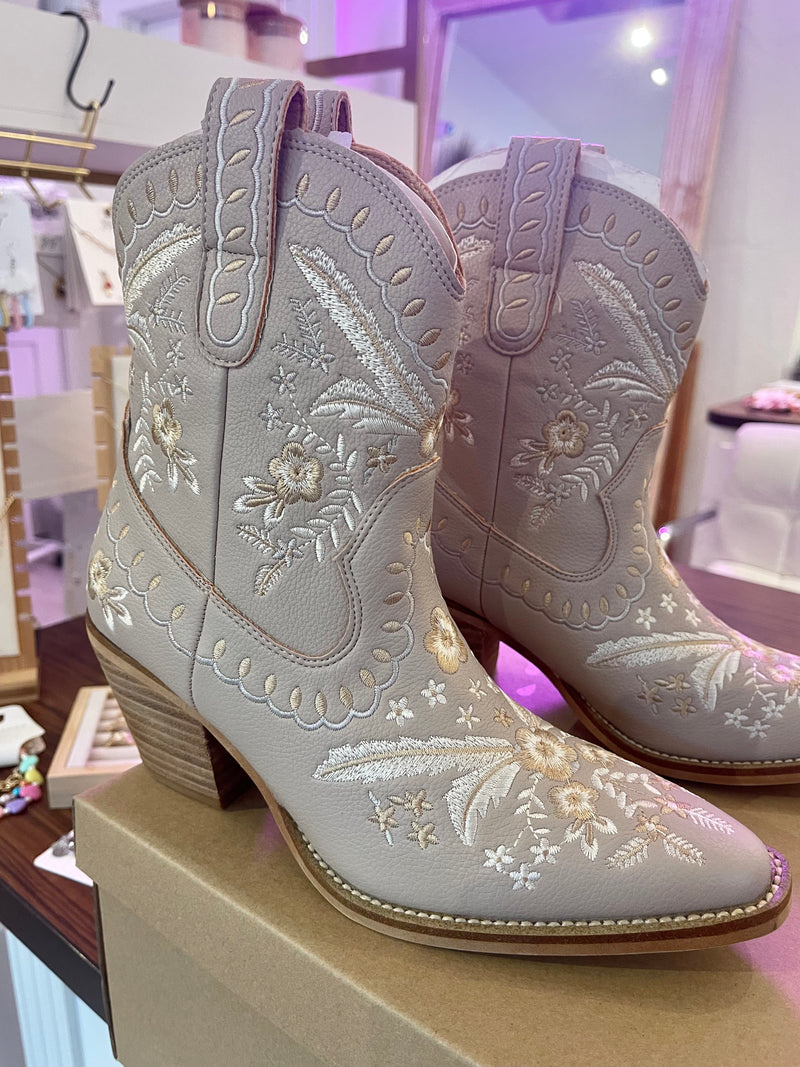 Embroidered Cowgirl Boot