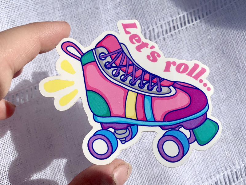 Roller Skate Sticker