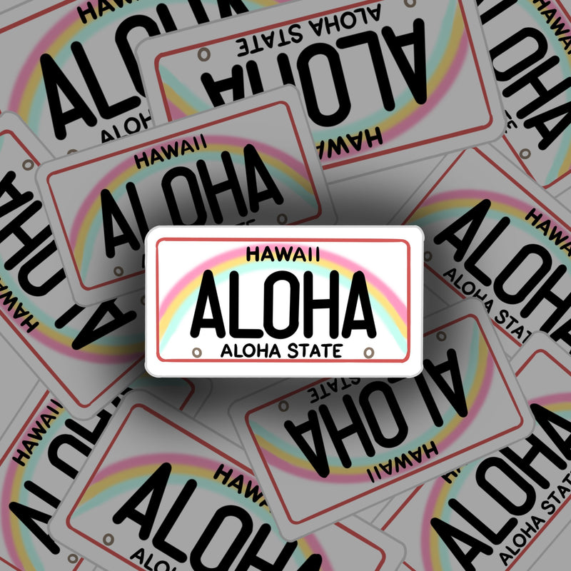 Aloha Sticker by Delaney Rose Boutique