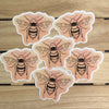 Bee Watercolor Sticker