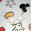 Mickey Glove Earrings